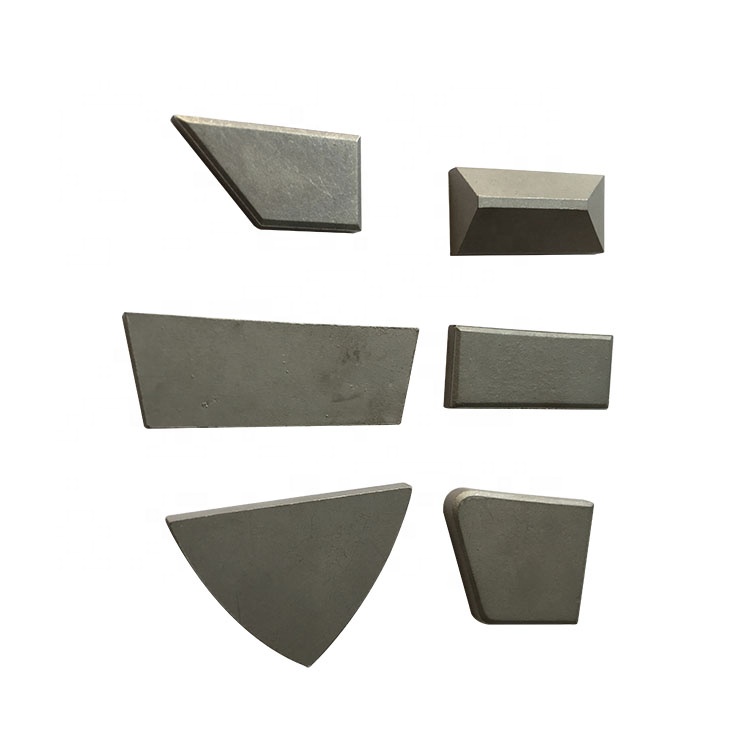 Custom Sintered Tungsten Carbide Welding Tips For Agriculture Tool Parts