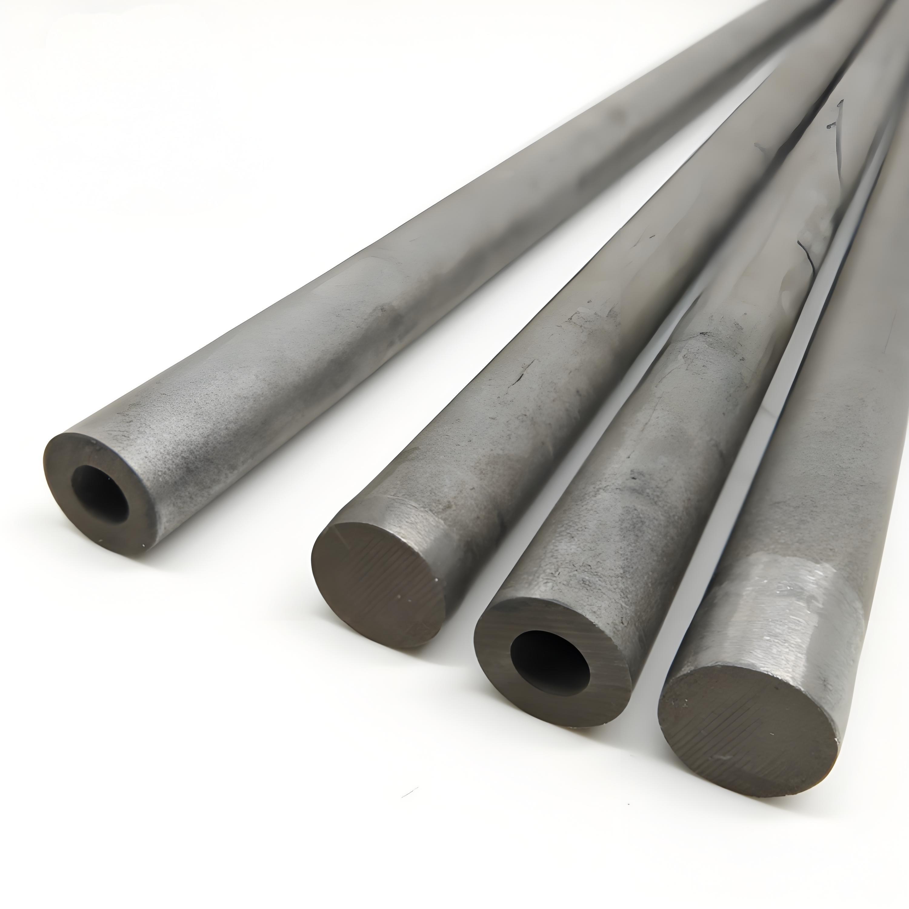 Sintered ground single straight hole tungsten cemented carbide tube carbide pipe