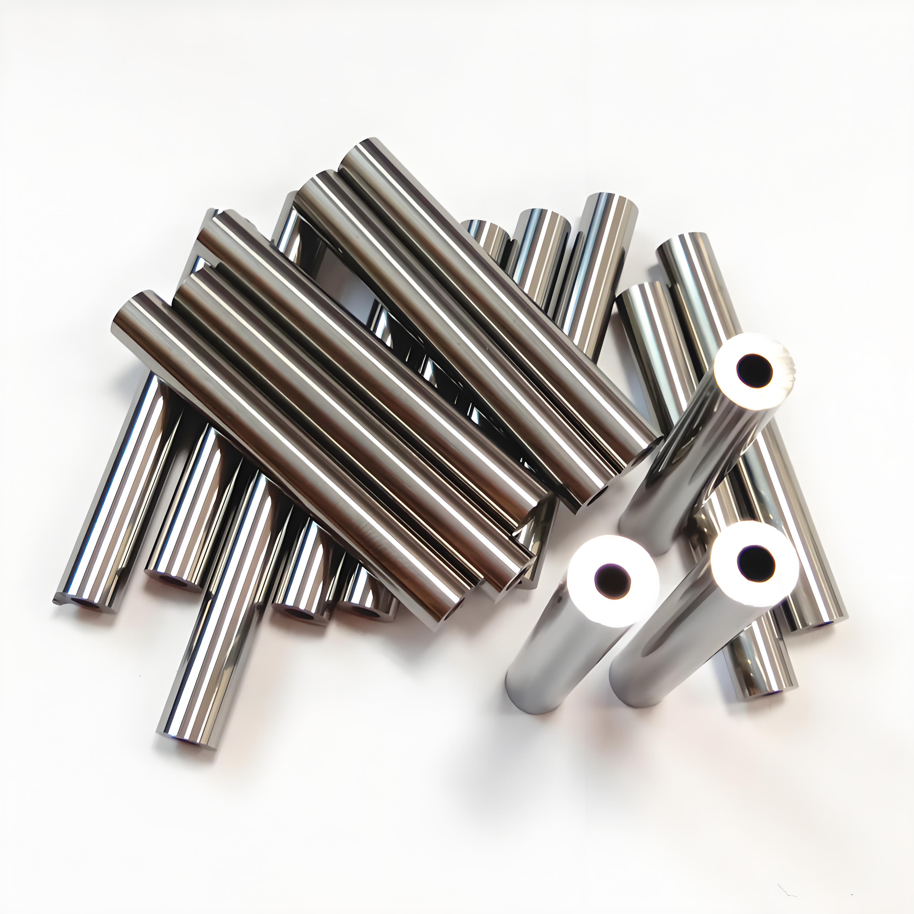 Blank/ground thin solid 10% cobalt cemented carbide round rod for drilling hole